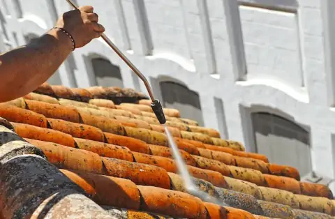 Nettoyage de toitures - Motreff